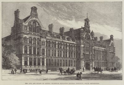 The City and Guilds of London Technical Education Central Institute, South Kensington by Frank Watkins